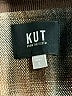 Kut from the Kloth 100% Polyester Plaid Brown Jacket Size S - photo 6