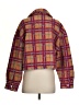 LUCCA 100% Polyester Plaid Red Jacket Size S - photo 2