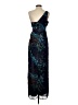 ASOS 100% Polyester Blue Cocktail Dress Size 4 - photo 2