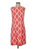 Alyx Argyle Orange Casual Dress Size 4 - photo 1