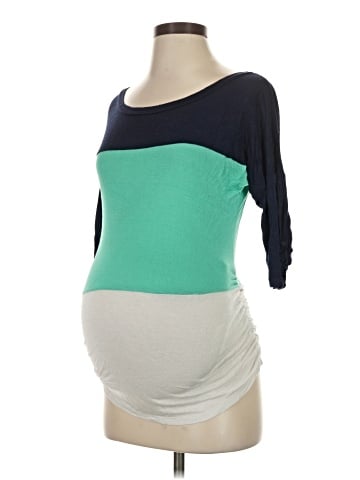Planet Motherhood 3/4 Sleeve Top (view 1)