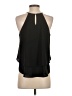 Active USA 100% Polyester Black Sleeveless Blouse Size S - photo 2