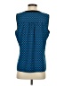 Calvin Klein 100% Polyester Blue Sleeveless Blouse Size S (estimated) - photo 2