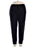 Fabletics 100% Recycled Polyester Solid Black Track Pants Size XL - photo 1