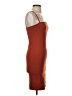 Forever 21 Solid Orange Cocktail Dress Size S - photo 4