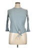 Assorted Brands Blue 3/4 Sleeve Top Size XL - photo 1