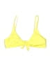 Kona Sol Yellow Swimsuit Top Size XL - photo 1