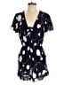 Aqua 100% Rayon Hearts Blue Romper Size M - photo 1