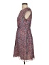 J.Crew Paisley Blue Casual Dress Size 4 - photo 5