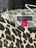 Vince Camuto Animal Print Brown Pullover Sweater Size S - photo 7
