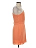 BCBGMAXAZRIA 100% Polyester Solid Orange Cocktail Dress Size 2 - photo 4