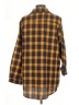 Unbranded Plaid Yellow Long Sleeve Button-Down Shirt Size L - photo 2