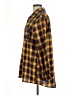 Unbranded Plaid Yellow Long Sleeve Button-Down Shirt Size L - photo 5