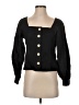 J.Crew 100% Linen Black Long Sleeve Blouse Size XS - photo 1
