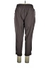 Apana Solid Gray Casual Pants Size XL - photo 2