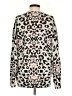 Unbranded 100% Cashmere Animal Print Ivory Cashmere Pullover Sweater Size S - photo 2