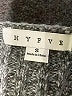 Hyfve 100% Polyester Metallic Gray Pullover Sweater Size S - photo 7