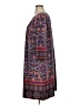 Wisp Print Purple Casual Dress Size 16 - photo 5