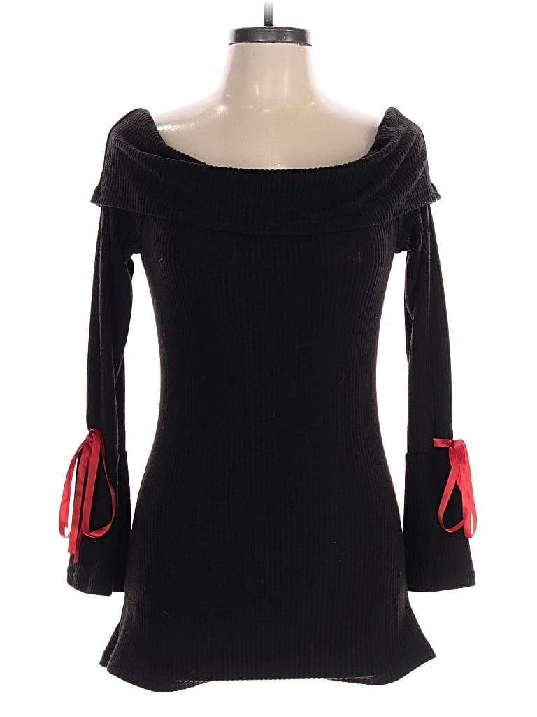 Pre-owned Shein Romper In Black