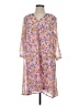 Marissa Olivia 100% Polyester Floral Pink Casual Dress Size S - photo 1