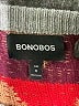 Bonobos Chevron-herringbone Burgundy Pullover Sweater Size M - photo 7