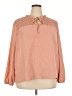 Como Vintage 100% Polyester Pink Long Sleeve Blouse Size 2X - photo 1
