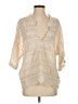 Cut Loose Ivory 3/4 Sleeve Blouse Size XS - photo 1