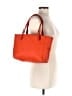 Tory Burch Solid Orange Leather Tote One size - photo 2