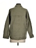 Stoosh 100% Cotton Solid Green Jacket Size S - photo 2