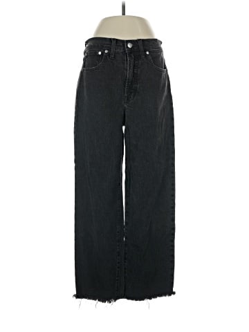 Madewell The Petite Perfect Vintage Wide-Leg Jean in Belmere Wash (view 1)