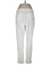 Maison Jules Solid White Casual Pants Size L (estimated) - photo 2