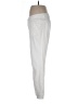 Maison Jules Solid White Casual Pants Size L (estimated) - photo 5