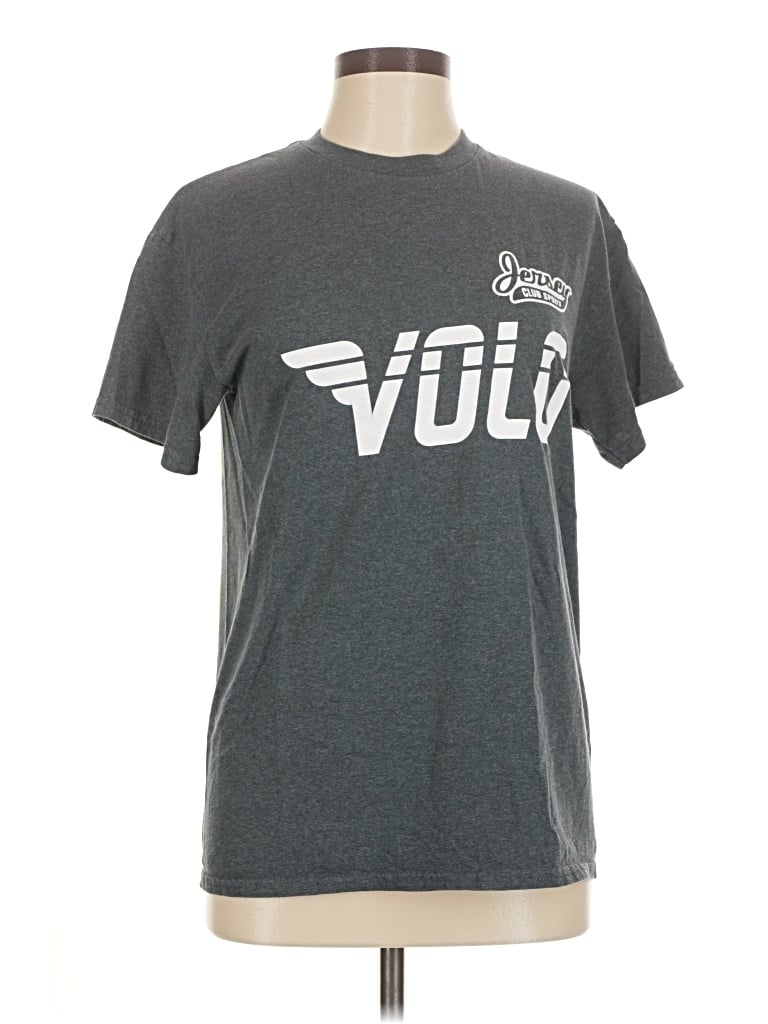 Pre-owned Gildan Short Sleeve T-shirt In Gray