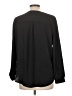 H&M Conscious Black Long Sleeve Blouse Size 12 - photo 2
