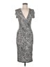 H&M Polka Dots Silver Cocktail Dress Size M - photo 1