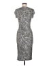 H&M Polka Dots Silver Cocktail Dress Size M - photo 2