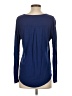 Joe Fresh 100% Rayon Blue Long Sleeve Blouse Size S - photo 2