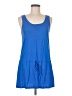 Bobi Solid Blue Casual Dress Size M - photo 1