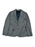 H&M 100% Cotton Chevron-herringbone Gray Blue Blazer Size 7 - photo 1