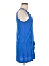 Bobi Solid Blue Casual Dress Size M - photo 4