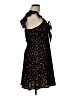 Shein 100% Polyester Hearts Black Casual Dress Size L - photo 4