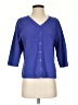 Soft As A Grape 100% Polyester Blue Cardigan Size S - photo 1