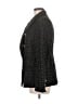 Elleven 100% Polyester Tweed Gray Blazer Size L - photo 5