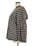 LIVI Stripes Gray Long Sleeve Henley Size 18 Plus - photo 5