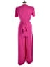 Julia Jordan 100% Polyester Pink Jumpsuit Size 10 - photo 2