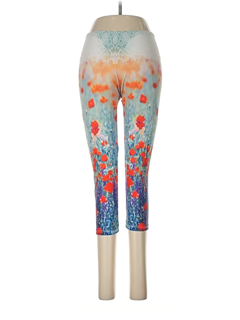 Pre-owned Assorted Brands Leggings In Blue