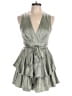 Assorted Brands Metallic Silver Romper Size 10 - photo 1