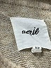 Aerie Stripes Tan Turtleneck Sweater Size S - photo 7