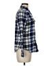 Chaps 100% Cotton Plaid Blue Long Sleeve Button-Down Shirt Size M - photo 4