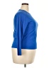 abacus Blue 3/4 Sleeve Top Size 2X - photo 4
